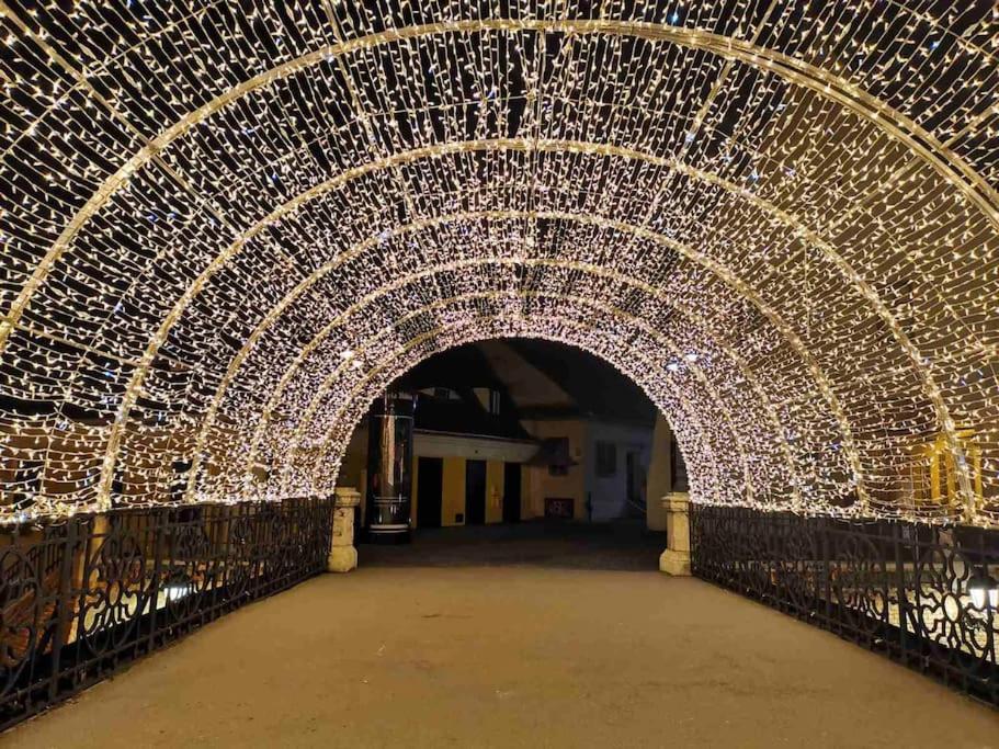 Charming Studio Ideal For Getaways Or Workations In Sibiu'S Medieval City Center المظهر الخارجي الصورة